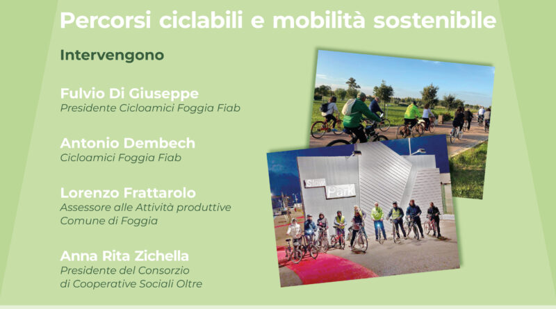 Centonove/novantasei: “Percorsi ciclabili e mobilità sostenibile” per valorizzare le bellezze di Foggia Centonove/novantasei: “Percorsi ciclabili e mobilità sostenibile” per valorizzare le bellezze di Foggia